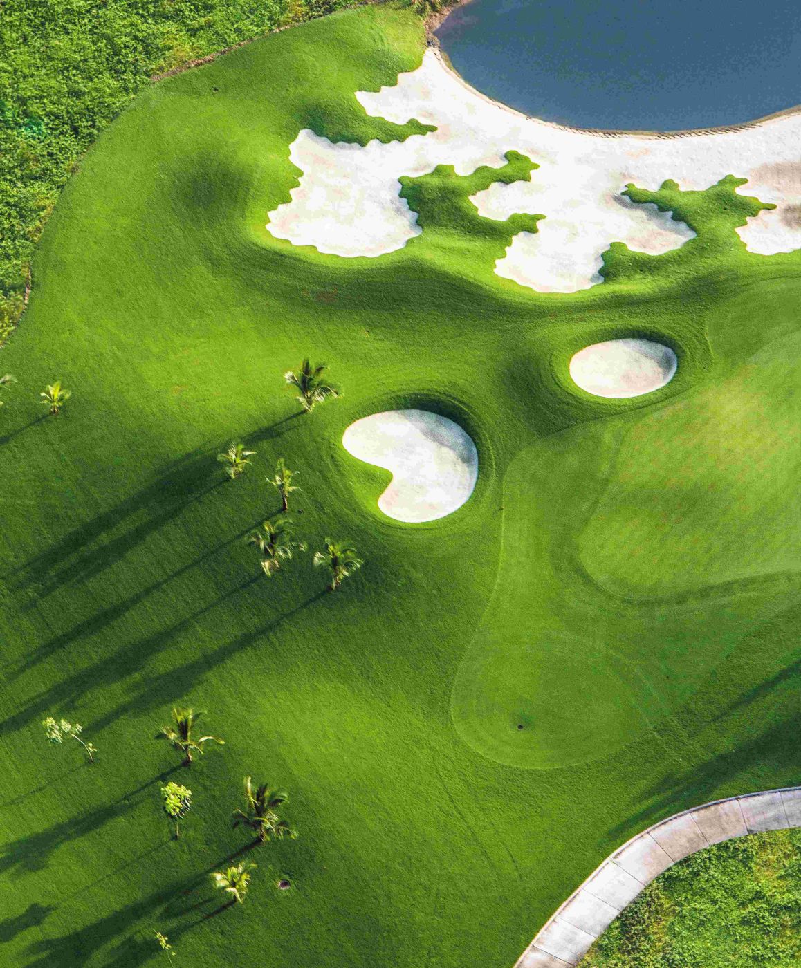 Aerial view of The Santa Maria golf course